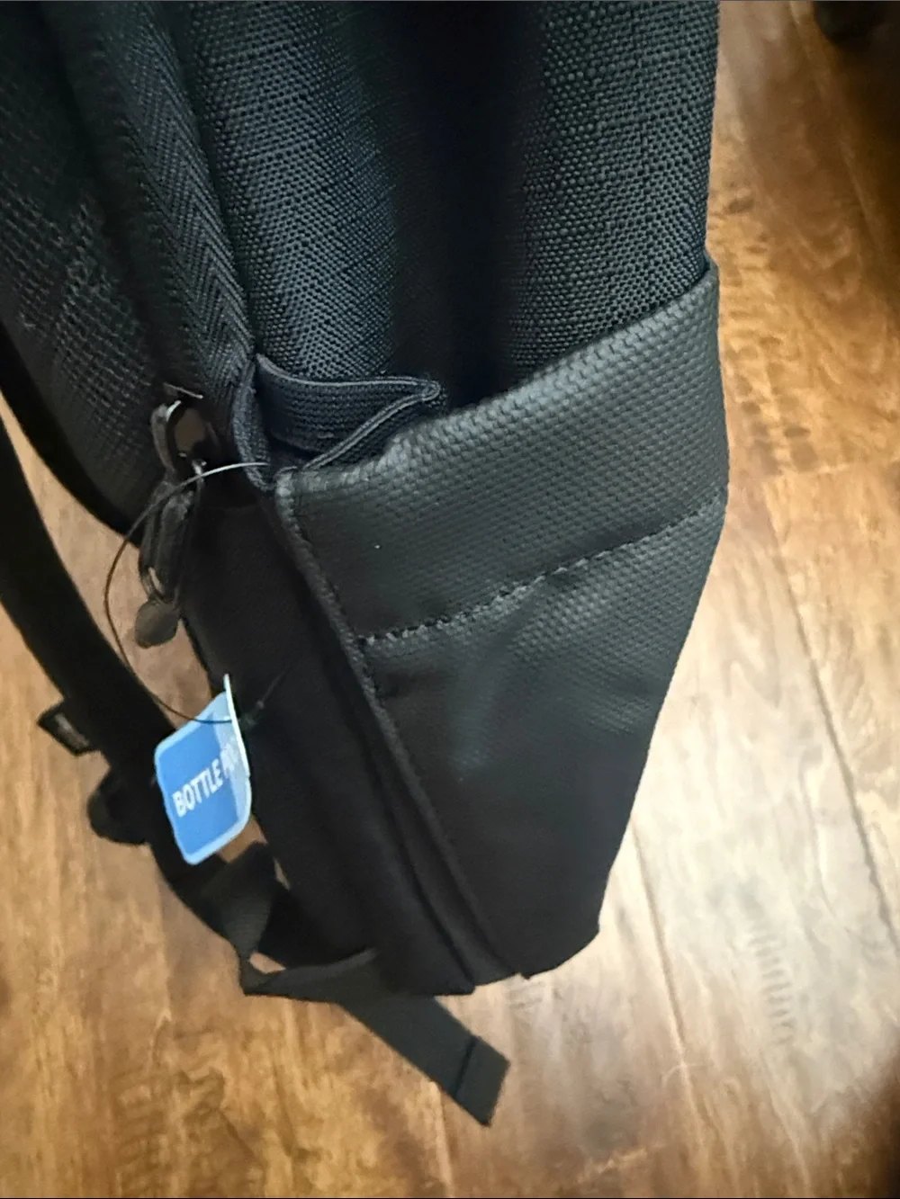 Jordan Black Men's Travel Backpack with Padded Straps